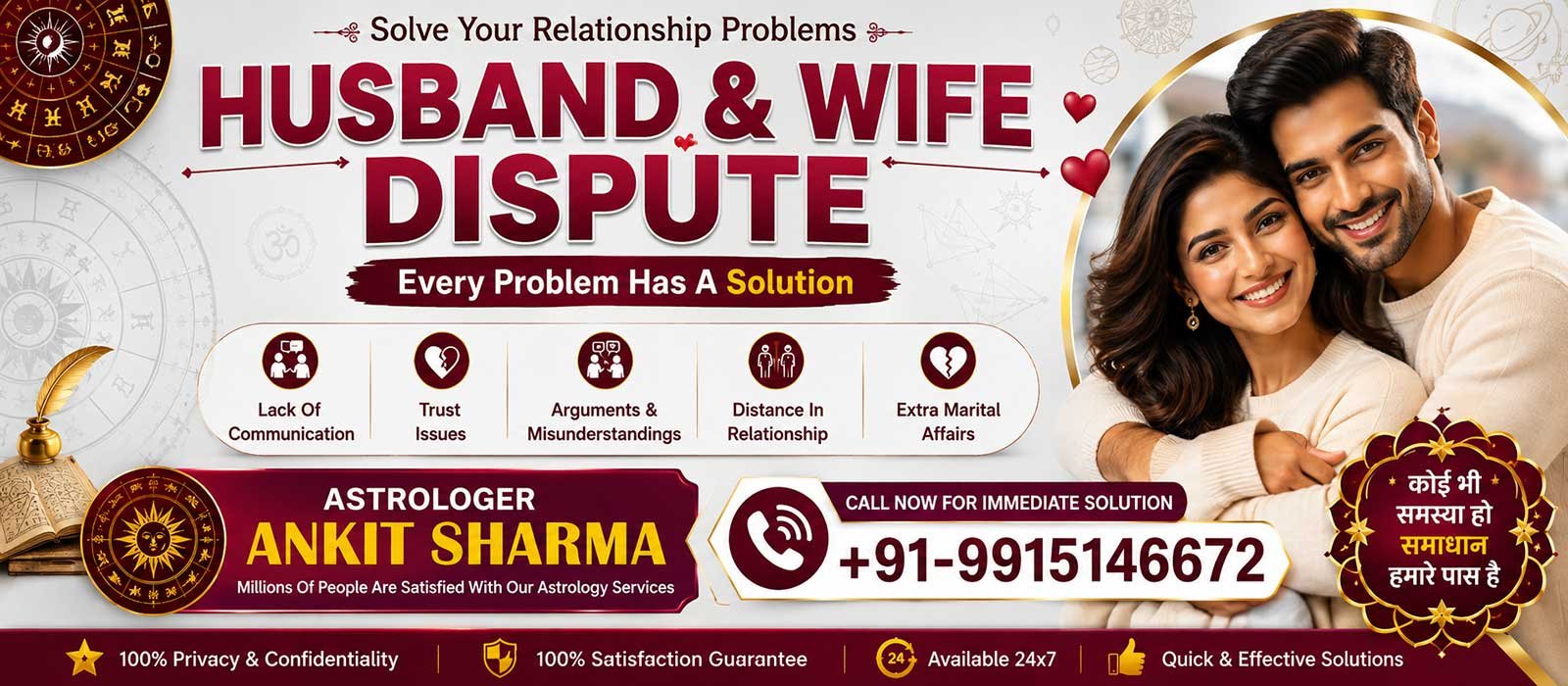 Husband Wife problem solution